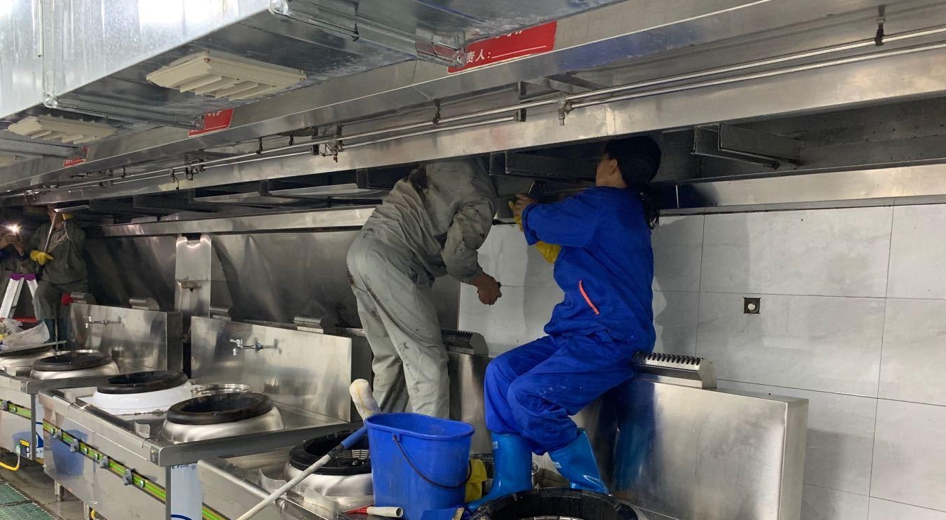 油烟管道清洗都有哪些步骤-东莞油烟管道清洗-厨房油烟管道清洗