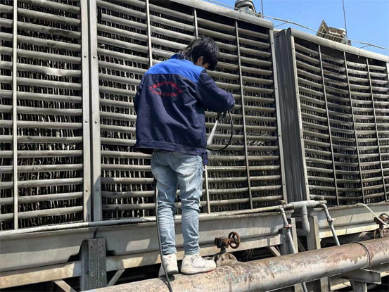 东莞开景科技对杰群冷却水塔清洁杀菌-东莞冷却水塔清洁杀菌-东莞清洗水塔