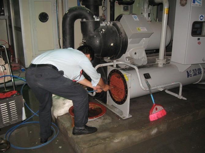 主机高压处理方法-空调高压处理-单机通泡清洗-热交换器清洗-空调循环水系统清洗