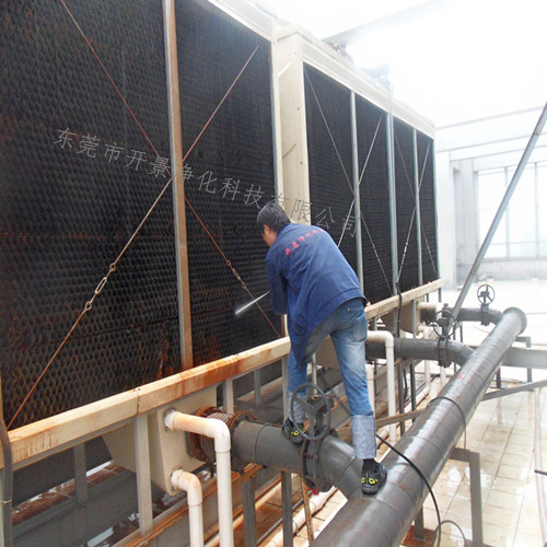 水塔填料更换-东莞水塔填料更换-水塔更换维修-水塔填料片清洗