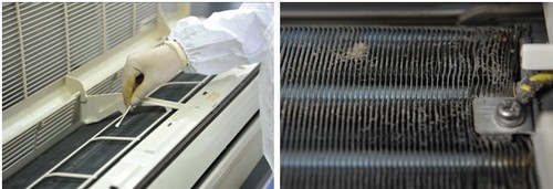 导致空调散热片污染的原因分析-空调通风系统清洗-空调风口清洗-空调过滤网清洗